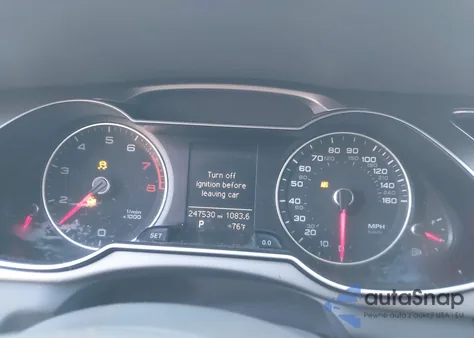 2013 Audi A4 2.0T Premium from USA, damaged, VIN WAUBFAFL2DA144502